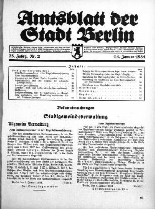 1934,2: Nr. 2, 14. Januar 1934