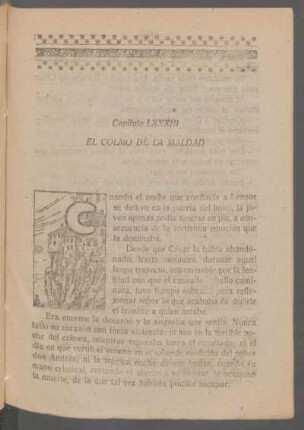 Capítulo LXXXIII - El colmo de la maldad