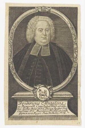 Bildnis des Fridericus Muzelius