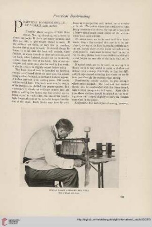 33.1907/08 (1908) = Nr. 129: Practical bookbinding, 2