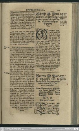 Schrifft D. Mart. Lutheri an Hertzog Friderichen, Churfürsten zu Sachsen, wegen milterung der Schatzung. 1519