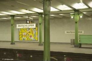 U-Bahnhof Deutsche Oper; Berlin, Charlottenburg-Wilmersdorf