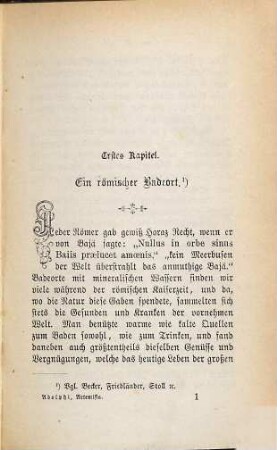 Artemisia : historische Novelle aus der römischen Kaiserzeit