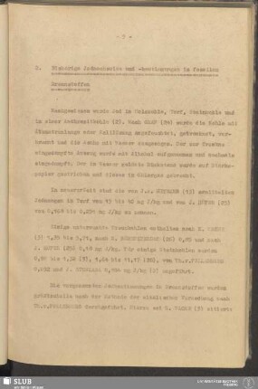 2. Bisherige Jodnachweise und - bestimmungen in fossilen Brennstoffen
