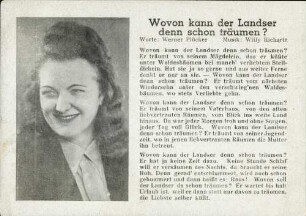 Wovon kann der Landser denn schon träumen?