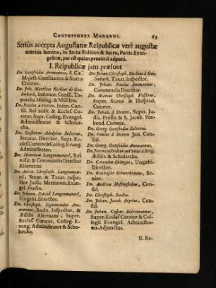 63-64, Serius accepta Augustanae Reipublicae ...