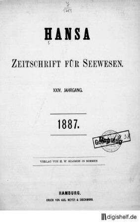 1887: 24. Jahrgang