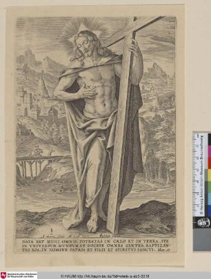 [Christus und St. Paulus; Christ and St Paul]