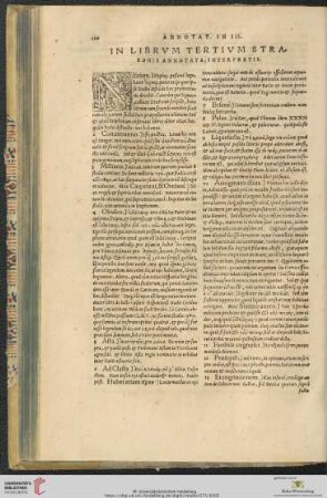 In librvm tertivm Strabonis annotata, interpretis