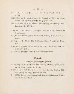 20-23, Theologie