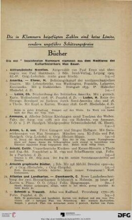Bücher (Nr. 1-518)