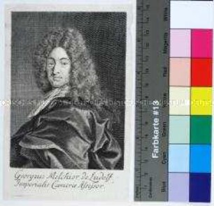 Porträt des Juristen Georg Melchior von Ludolf