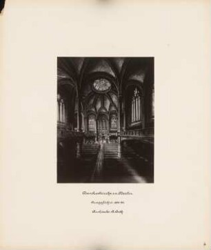 Dankeskirche, Berlin-Wedding: Innenraum