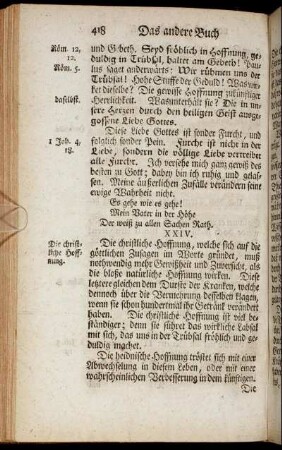 XXIV. Sammt der christlichen Hoffnung.