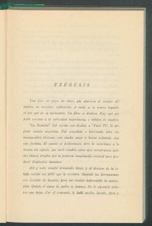 Exégesis