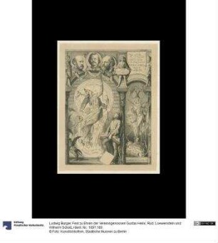 Fest zu Ehren der Vereinsgenossen Gustav Heils, Rud. Loewenstein und Wilhelm Scholz