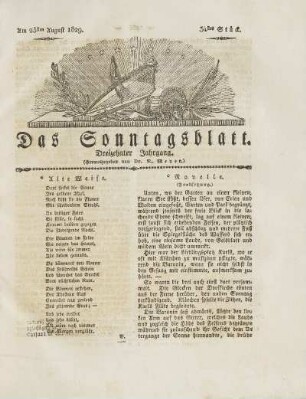 34, 1829: Stück