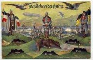 Hindenburg als "Befreier des Ostens"