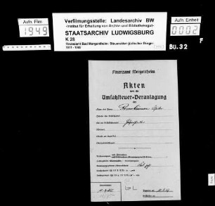 Rosenheimer, Isak Isidor; Kaufmann, Hausierhändler *10.06.1898 Edelfingen Rosenheimer, Käthe geb. Schlößinger *05.01.1906 Wohnort: Edelfingen