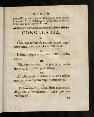 31-32, Corollaria