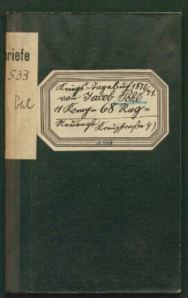 Kriegs-Tagebuch 1870/71.