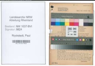 Entnazifizierung Paul Rockstedt , geb. 07.10.1897 (Angestellter)
