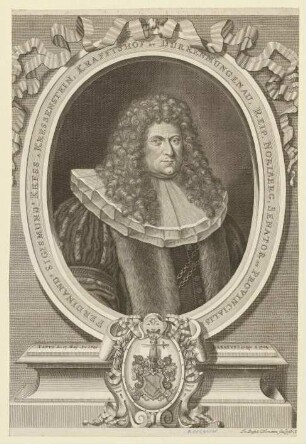 Ferdinand Sigmund Kress; Ratsherr und Landpfleger; geb. 13. Mai 1641; 10. April 1704
