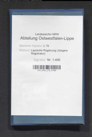 Gewerbliche Abgaben im Amt Varenholz, Band 2