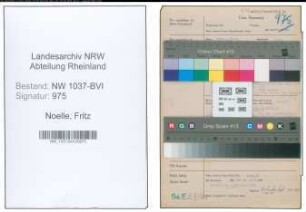 Entnazifizierung Fritz Noelle , geb. 00.00.0000 (Lehrer)
