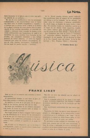 Música : Franz Liszt