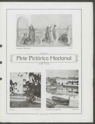 Arte pictórico nacional - [Ilustración]