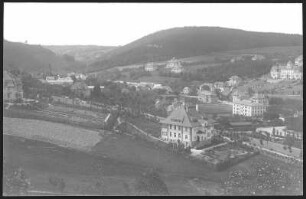 Gottleuba. Blick auf Bad Gottleuba