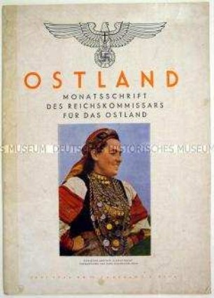 Kulturpolitische Monatszeitschrift "Ostland" für die deutschsprachige Bevölkerung des Baltikums