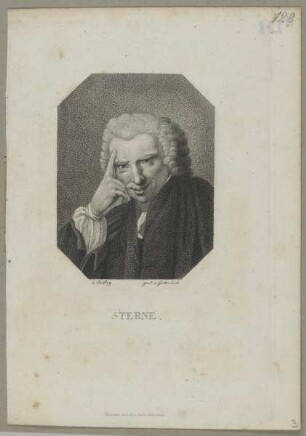 Bildnis des Laurence Sterne