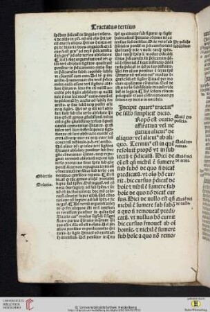 Tractatus quartus
