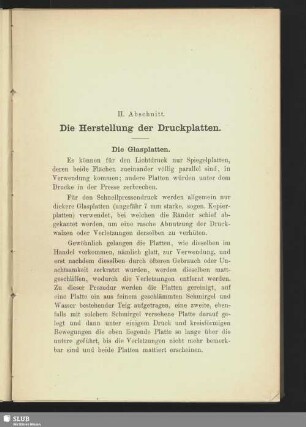 Die Glasplatten