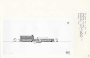 Seefahrtschule (Diplomarbeit bei Kurt Dübbers): Schnitt 1:200