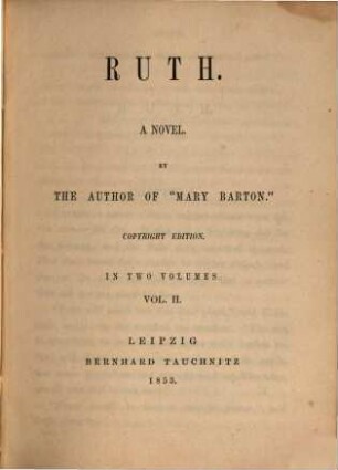 Ruth : a novel. 2