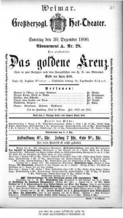 Das goldene Kreuz