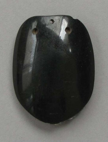 Jewellery pendant made from obsidian