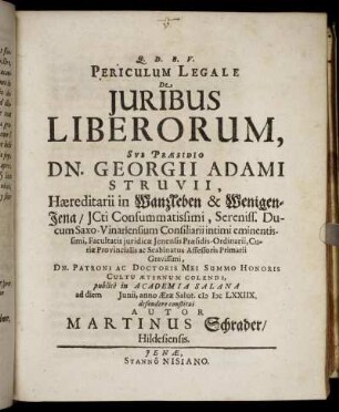 Periculum Legale De Iuribus Liberorum