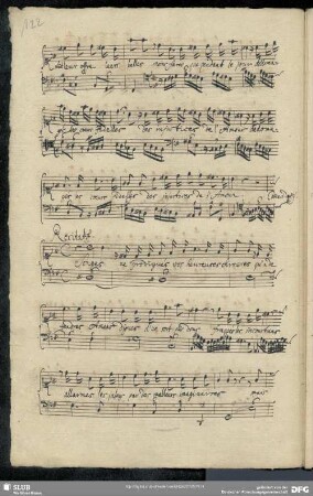Recitatif: Songes ne prodiguez