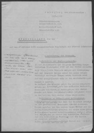 Schönbronn (Locherhof) mit Mariazell, Hardt, Dunningen, Sulgen und Heiligenbronn: Pfarrbericht 1935