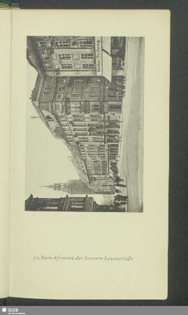 Barockfronten der Inneren Lauenstraße
