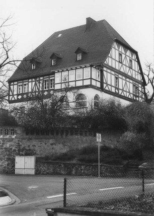 Pfarrhaus; Waldsolms, Kirchstraße 2, Kirchstraße