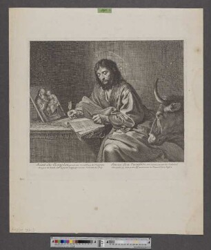 Sainct Luc Evangeliste