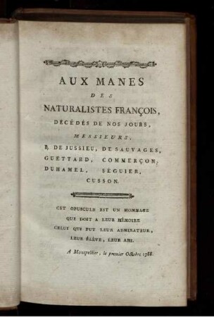 AUX MANES