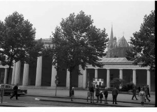 Aachen: Elisenbrunnen, vom Friedrich-Wilhelm-Platz