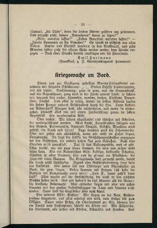 59-71, Kriegswache an Bord - Heldenblut