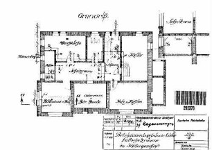 Calw: Betriebsamtsgebäude - Luftschutzraum Nebengeb. Luftschutzraum
